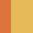 Case Haute : ORANGE + Case Milieu : JAUNE MELON + Case Basse : JAUNE MELON