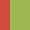Case Haute : ROUGE + Case Milieu : VERT ANIS + Case Basse : VERT ANIS