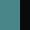 Case Haute : BLEU TURQUOISE + Case Milieu : BLEU TURQUOISE + Case Basse : NOIR