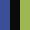 Case Haute : BLEU COBALT + Case Milieu : NOIR + Case Basse : VERT ANIS