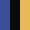 Case Haute : BLEU COBALT + Case Milieu : NOIR + Case Basse : JAUNE MELON