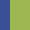 Case Haute : BLEU COBALT + Case Milieu : VERT ANIS + Case Basse : VERT ANIS