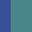 Case Haute : BLEU COBALT + Case Milieu : BLEU TURQUOISE + Case Basse : BLEU TURQUOISE
