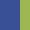 Case Haute : BLEU COBALT + Case Milieu : BLEU COBALT + Case Basse : VERT ANIS