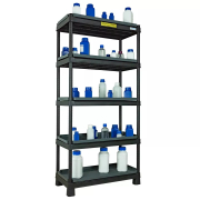Rayonnage de sécurité en HDPE - 5 niveaux de stockage