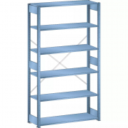 Rayonnage (LxPxH) 1300x600x2500mm 220kg
