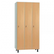 Vestiaire de bureau en mélaminé 3 cases