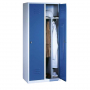 Vestiaire Classic pour industrie salissante avec cloisons intermédiaires sans pieds