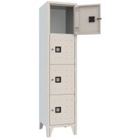 Armoire casier monobloc standard RAL 7035