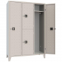 Armoire Combi monobloc 3 colonnes Couleur standard RAL7035