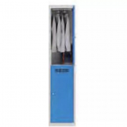 Armoire multi-cases de 2 cases avec penderie