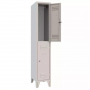 Armoire vestiaire monobloc multi casier Couleur standard RAL 7035