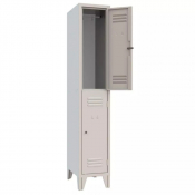 Armoire vestiaire monobloc multi casier ind saliss Couleur standard RAL 7035