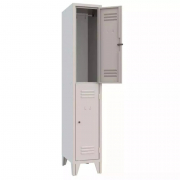 Armoire vestiaire monobloc multi casier ind saliss Couleur standard RAL 7035