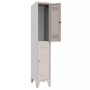 Armoire vestiaire monobloc multi casier ind saliss Couleur standard RAL 7035