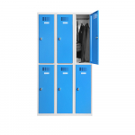 Casier vestiaire 2 cases pour gain de place