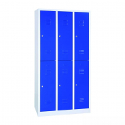 Casier vestiaire multicases monobloc  2 cases