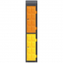 Casier vestiaire plastique multicases 2 portes
