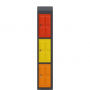 Casier vestiaire plastique multicases 3 portes