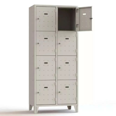 Casiers à cases Casier Vestiaire – 4, 8 ou 12 compartiments métalliques