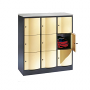 Vestiaire multicases extrêmement résistant 3 cases superposées