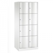 Vestiaire multicases extrêmement résistant 4 cases superposées