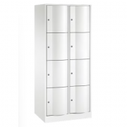 Vestiaire multicases extrêmement résistant 4 cases superposées