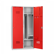 Vestiaire pompier adapté au personnel d'intervention